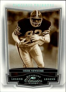 2008 Donruss Classics - Timeless Tributes Silver #135 Ozzie Newsome Front