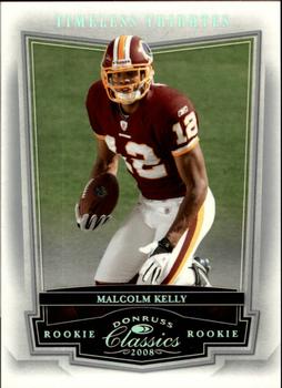 2008 Donruss Classics - Timeless Tributes Silver #194 Malcolm Kelly Front