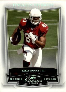 2008 Donruss Classics - Timeless Tributes Silver #197 Early Doucet III Front