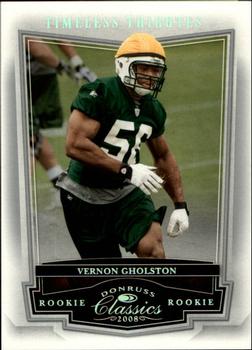 2008 Donruss Classics - Timeless Tributes Silver #206 Vernon Gholston Front