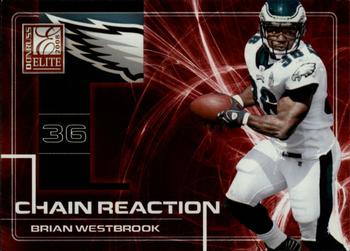 2008 Donruss Elite - Chain Reaction Red #CR-3 Brian Westbrook Front