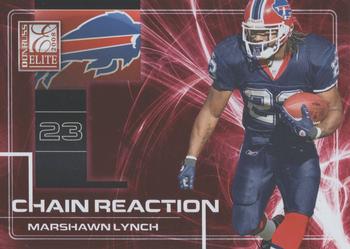 2008 Donruss Elite - Chain Reaction Red #CR-4 Marshawn Lynch Front