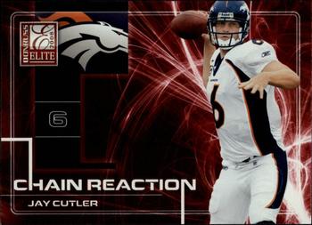 2008 Donruss Elite - Chain Reaction Red #CR-14 Jay Cutler Front