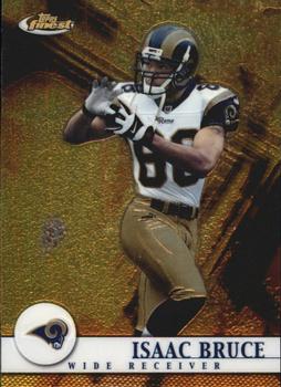 2001 Finest #7 Isaac Bruce Front