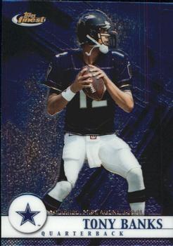 2001 Finest #11 Tony Banks Front