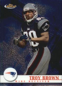 2001 Finest #78 Troy Brown Front