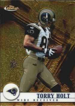 2001 Finest #90 Torry Holt Front