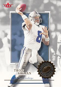 2001 Fleer Authority #70 Troy Aikman Front