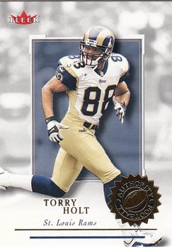 2001 Fleer Authority #81 Torry Holt Front
