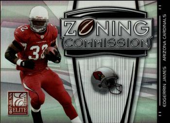 2008 Donruss Elite - Zoning Commission Black #ZC-26 Edgerrin James Front