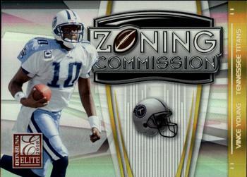 2008 Donruss Elite - Zoning Commission Gold #ZC-8 Vince Young Front