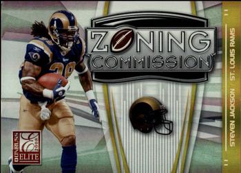 2008 Donruss Elite - Zoning Commission Gold #ZC-36 Steven Jackson Front