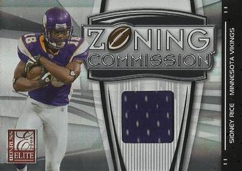 2008 Donruss Elite - Zoning Commission Jerseys #ZC-7 Sidney Rice Front