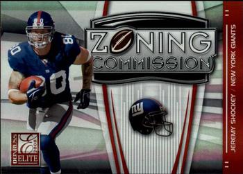 2008 Donruss Elite - Zoning Commission Red #ZC-34 Jeremy Shockey Front