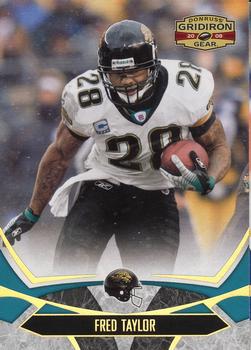 2008 Donruss Gridiron Gear - Gold Holofoil #47 Fred Taylor Front