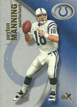 2001 Fleer E-X #17 Peyton Manning Front