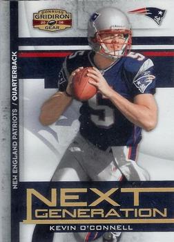 2008 Donruss Gridiron Gear - Next Generation Gold Holofoil #NG-8 Kevin O'Connell Front
