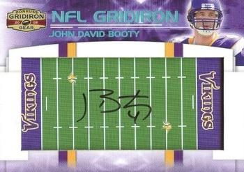 2008 Donruss Gridiron Gear - NFL Gridiron Rookie Signatures #NFLGR-8 John David Booty Front