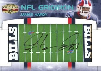 2008 Donruss Gridiron Gear - NFL Gridiron Rookie Signatures #NFLGR-30 James Hardy Front