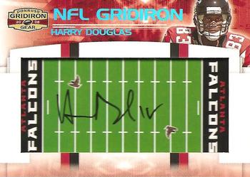 2008 Donruss Gridiron Gear - NFL Gridiron Rookie Signatures #NFLGR-32 Harry Douglas Front