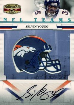 2008 Donruss Gridiron Gear - NFL Teams Veteran Signatures #NFLT-27 Selvin Young Front