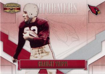 2008 Donruss Gridiron Gear - Performers Gold #P-10 Charley Trippi Front