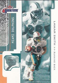 2001 Fleer Game Time #35 Lamar Smith Front