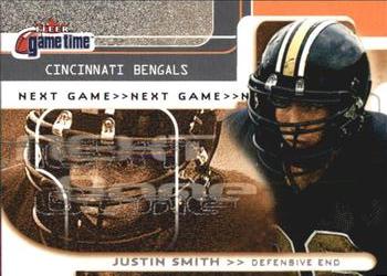 2001 Fleer Game Time #138 Justin Smith Front