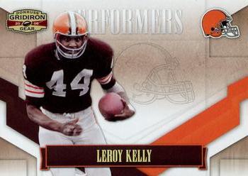 2008 Donruss Gridiron Gear - Performers Gold Holofoil #P-29 Leroy Kelly Front
