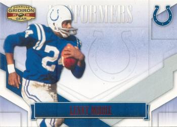 2008 Donruss Gridiron Gear - Performers Red #P-28 Lenny Moore Front