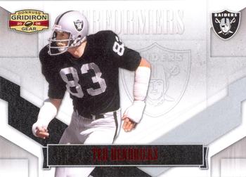 2008 Donruss Gridiron Gear - Performers Red #P-43 Ted Hendricks Front