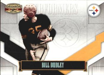 2008 Donruss Gridiron Gear - Performers Silver #P-4 Bill Dudley Front