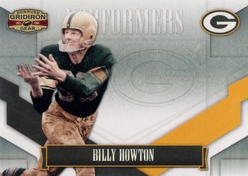 2008 Donruss Gridiron Gear - Performers Silver #P-5 Billy Howton Front