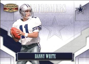 2008 Donruss Gridiron Gear - Performers Silver #P-13 Danny White Front