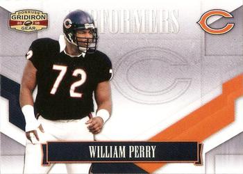 2008 Donruss Gridiron Gear - Performers Silver #P-46 William Perry Front