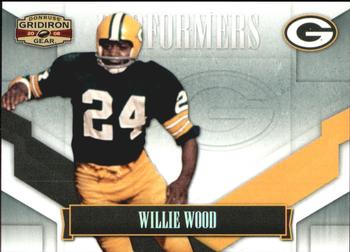 2008 Donruss Gridiron Gear - Performers Silver #P-48 Willie Wood Front