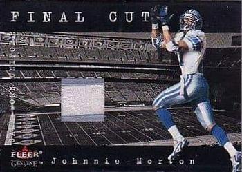 2001 Fleer Genuine - Final Cut #NNO Johnnie Morton Front