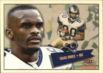2001 Fleer Tradition Glossy #8 Isaac Bruce Front