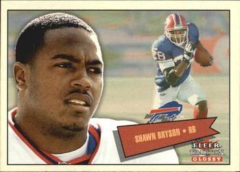 2001 Fleer Tradition Glossy #16 Shawn Bryson Front