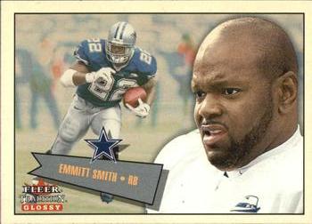 2001 Fleer Tradition Glossy #22 Emmitt Smith Front