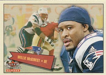 2001 Fleer Tradition Glossy #23 Willie McGinest Front