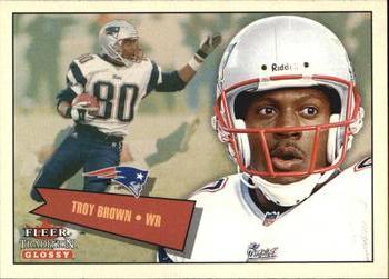 2001 Fleer Tradition Glossy #76 Troy Brown Front