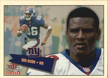 2001 Fleer Tradition Glossy #84 Ron Dixon Front