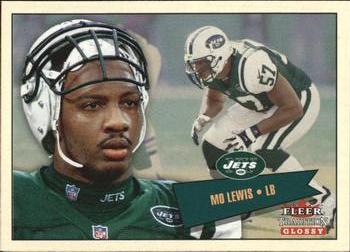 2001 Fleer Tradition Glossy #113 Mo Lewis Front