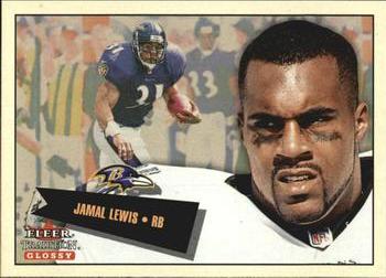 2001 Fleer Tradition Glossy #161 Jamal Lewis Front
