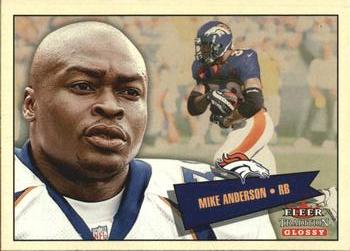 2001 Fleer Tradition Glossy #162 Mike Anderson Front