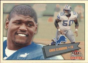 2001 Fleer Tradition Glossy #166 Chris Claiborne Front