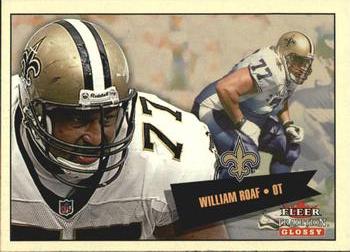 2001 Fleer Tradition Glossy #198 Willie Roaf Front