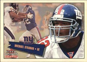 2001 Fleer Tradition Glossy #202 Michael Strahan Front