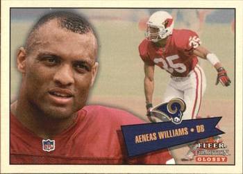 2001 Fleer Tradition Glossy #242 Aeneas Williams Front